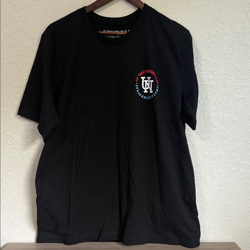 XL Urban Necessities Black Graphic Tee